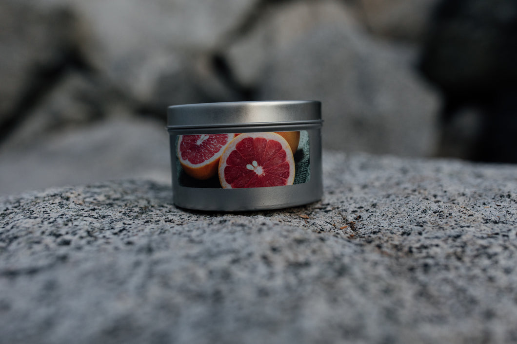 7oz Hand-Poured Grapefruit Soy Candle