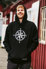 Load image into Gallery viewer, Men Black Compass Pullover