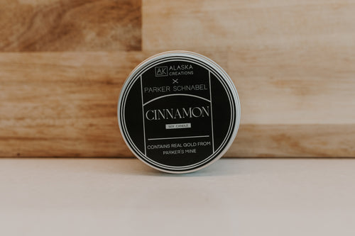 PS X AKC Hand-Poured Cinnamon Gold Soy Candle