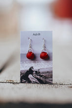 Load image into Gallery viewer, Adrift Sterling Silver Red Berry Large Bead Earring