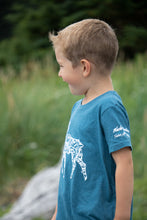 Load image into Gallery viewer, Kids Deep Teal Moose T-shirt