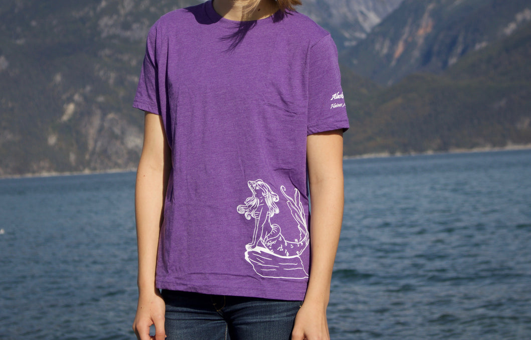Kids Purple Mermaid T-shirt