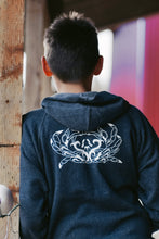 Load image into Gallery viewer, Kids Navy Crab Zip-Up